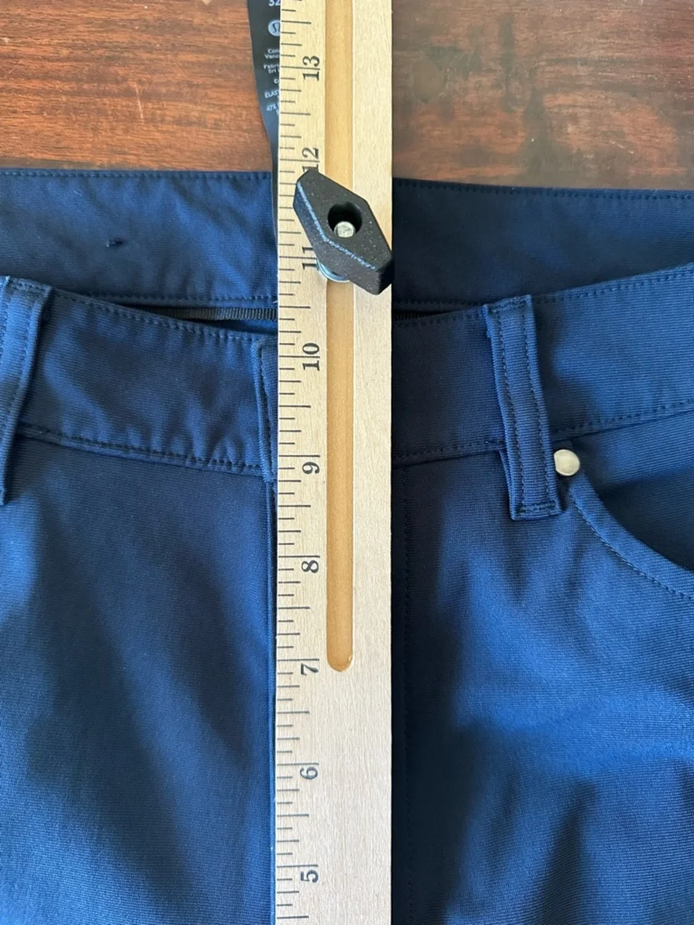 Lululemon ABC Pants Navy Blue Slim Stretch Size 32